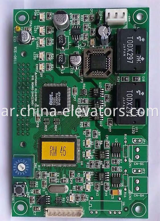 Hyundai Elevator SIO Board / 204C2305 / WJE-0611